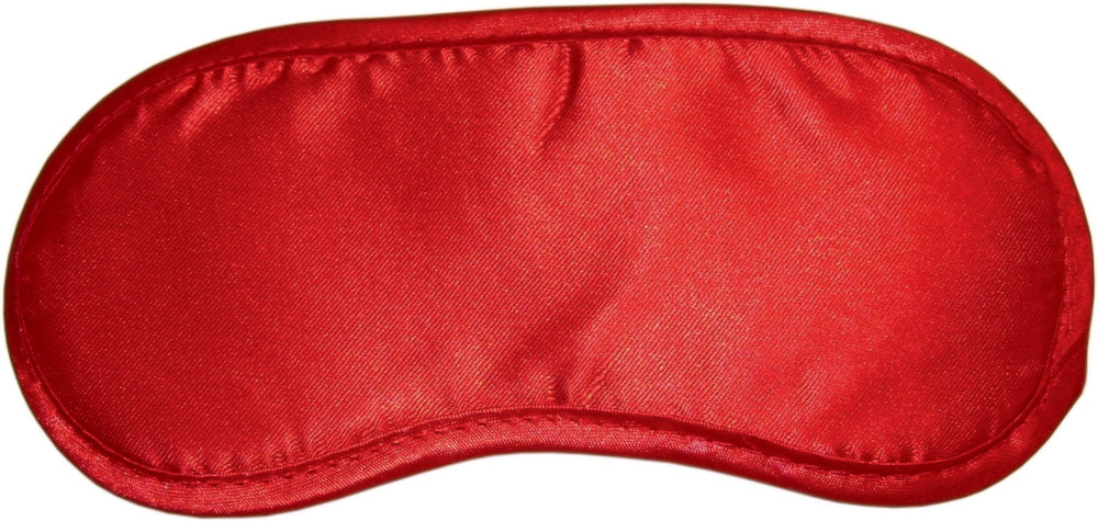 The red Satin Blindfold.
