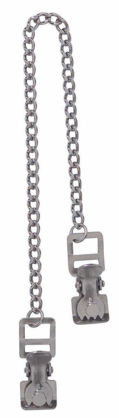 The Adjustable Teeth Tip Clamps With Link Chain.