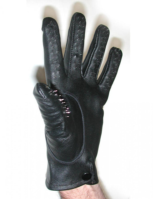 The Vampire Glove, palm up.