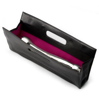 Eleven Stainless Steel Dildo inside included storage case