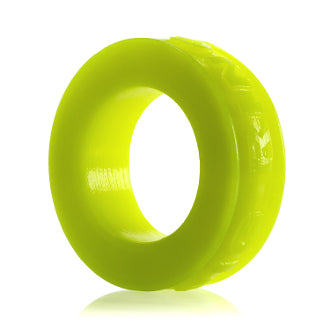 Pig-Ring Silicone Cock Ring in Acid Yellow