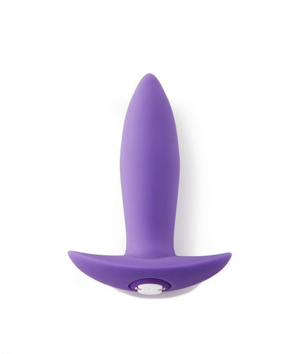 Purple sensuelle mini butt plug vibrator.
