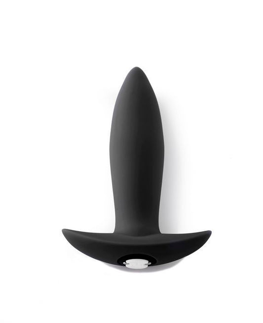 Black sensuelle mini butt plug vibrator.
