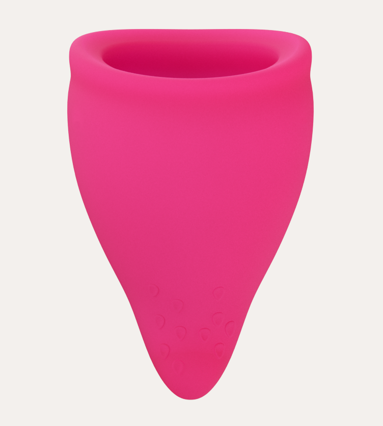 The size B pink Fun Cup Menstrual Cup.