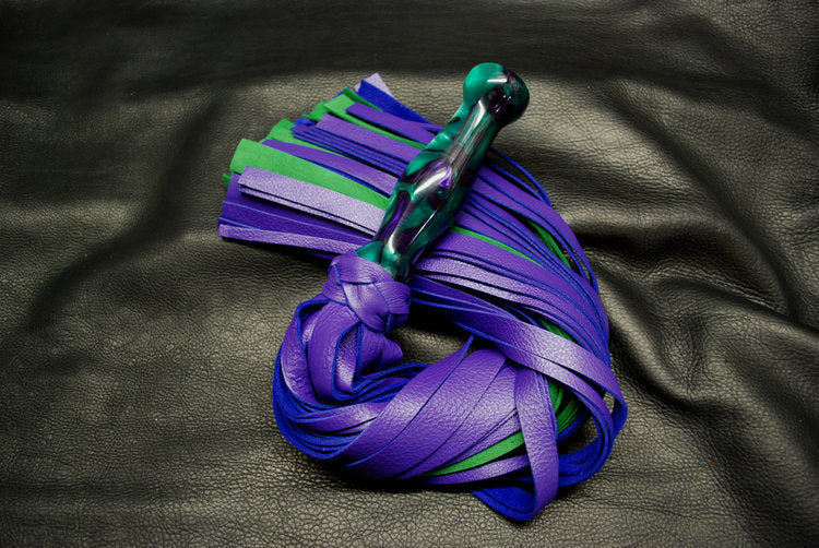 Acrylic Handle Flogger