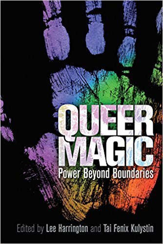 The front cover of Queer Magic: Power Beyond Boundaries by Lee Harrington.