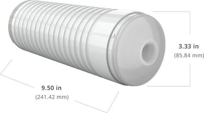 The size dimensions for the Lovense Max 2 Bluetooth Vibrating Stroker.