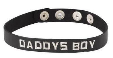 The Daddy's Boy Word Collar.