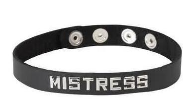 The Mistress Word Collar.