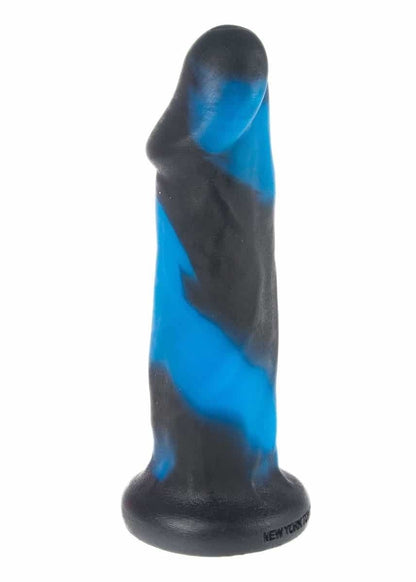 The Black and Blue Carter Pack and Play Dildo.