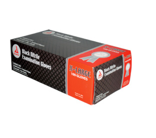 A box of 100 2nd skin nitrile gloves.