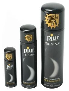 Pjur Original Bodyglide in three different sizes.