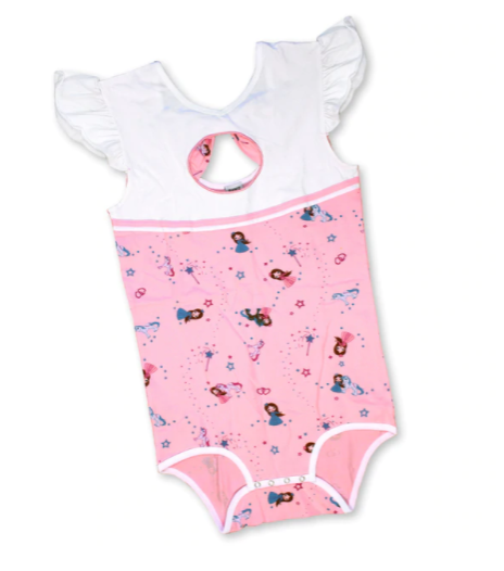 The Princess with Bow Rearz Printed Onesie.