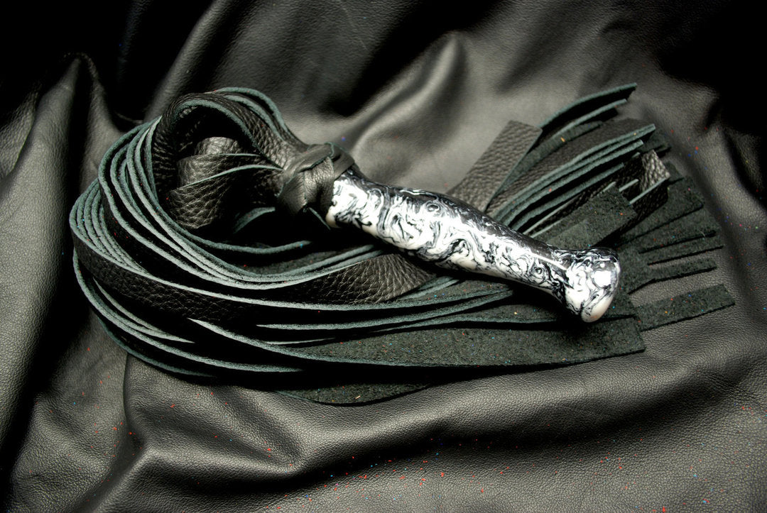 Acrylic Handle Flogger