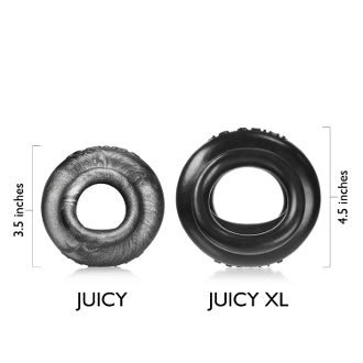 Juicy Cockring and Juicy XL size comparison