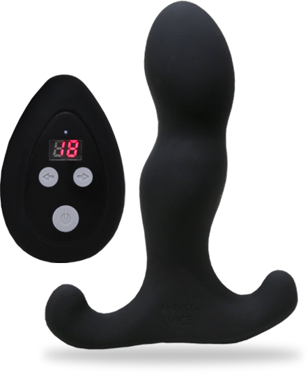 Aneros Vice 2 Remote Vibrating Silicone Prostate Massager With Remote.