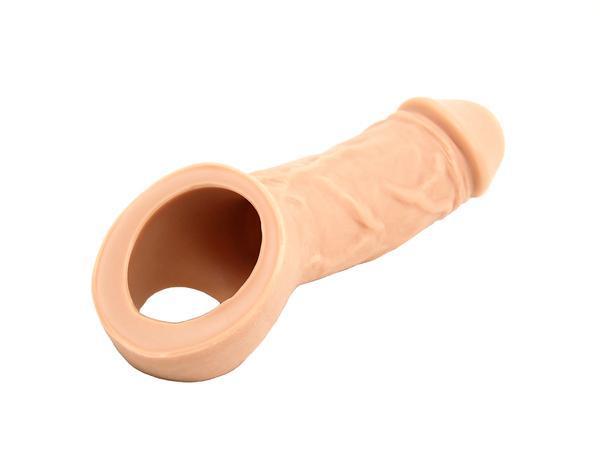 The Vanilla Holster Vixskin Extender Dildo.