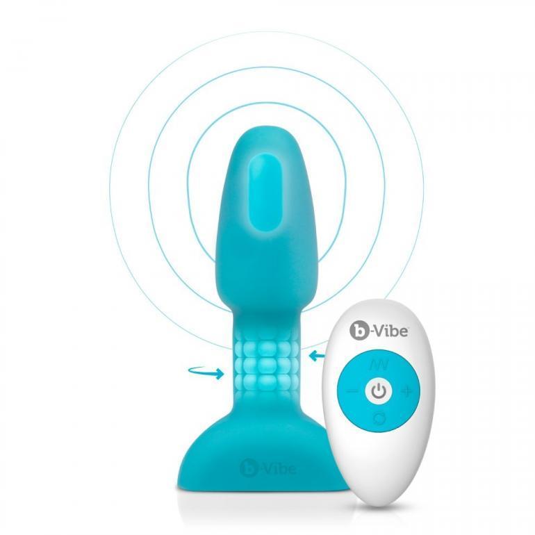 B-Vibe Petite Rimming Anal Plug Vibrator with remote