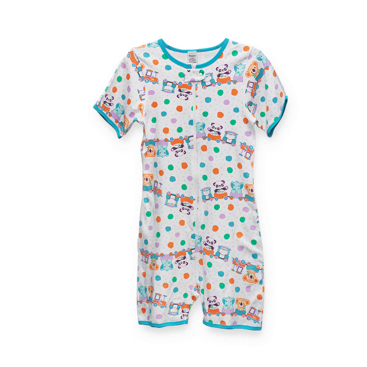 The Critter Caboose Rearz Printed Playsuit.