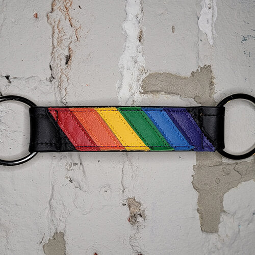 The Rainbow Flag Center Strap.