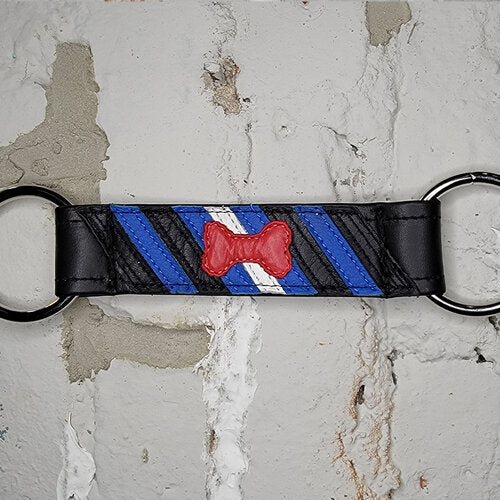 The Puppy Pride Flag Center Strap.