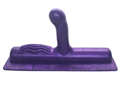 The purple G-Wave Sybian Attachment.
