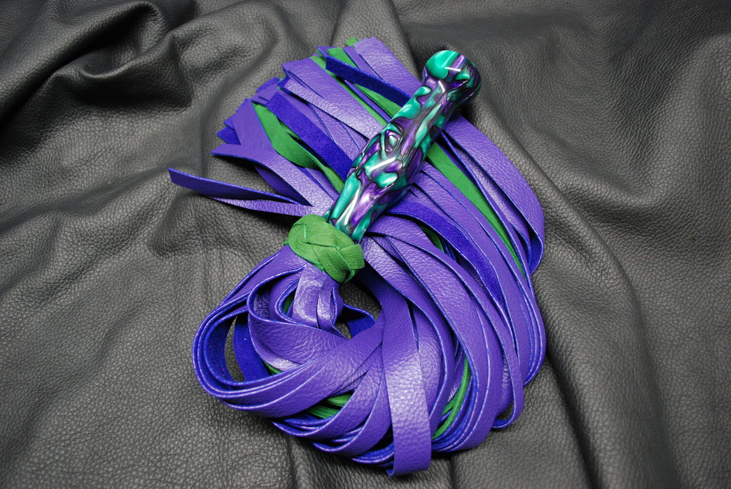 Acrylic Handle Flogger