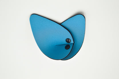 Turquoise Neoprene Snap-On K9 Ears.