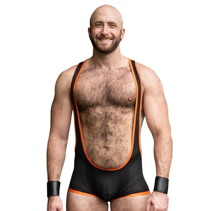 The front of the Assless Mesh Singlet.