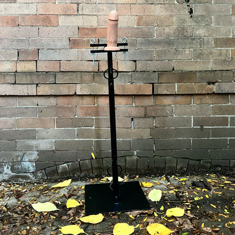 Ballistic Cock and Ball Pillory