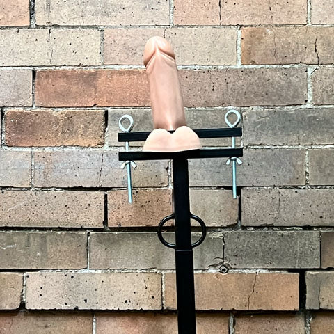 Ballistic Cock and Ball Pillory