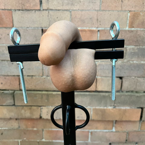 Ballistic Cock and Ball Pillory