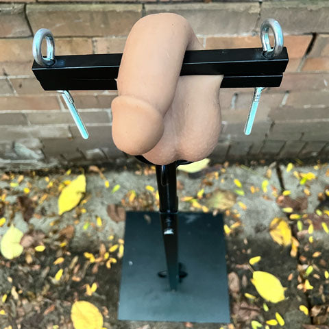 Ballistic Cock and Ball Pillory