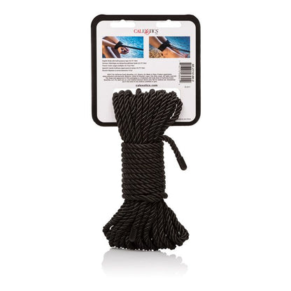 The back of the packaging for the black Scandal Silk Rope.