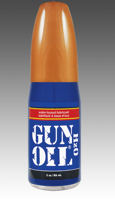 Gun Oil H20 Lubricant, 2 ounce size.