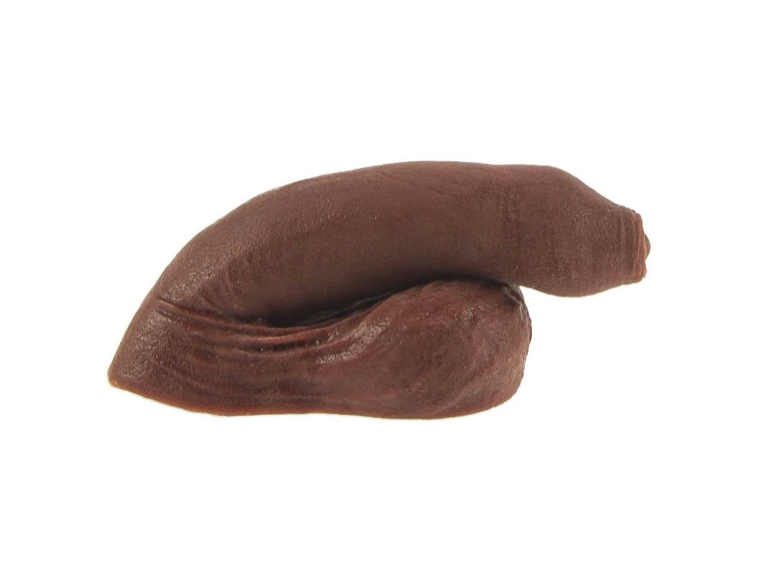 The chocolate colored Pierre Packer Penis.