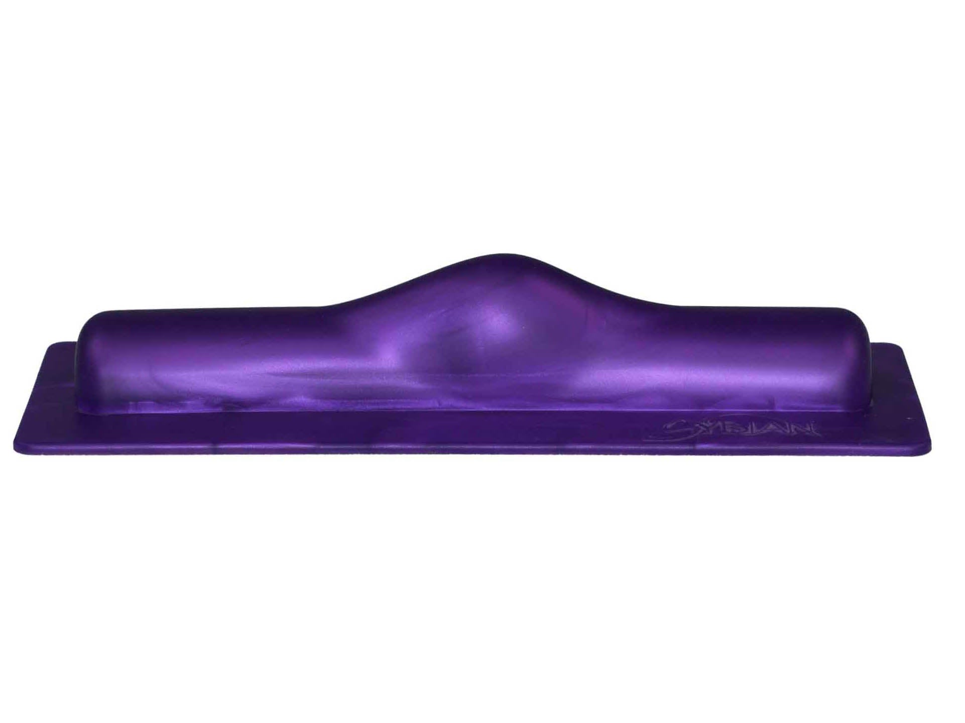 The purple flat top Sybian Attachment.
