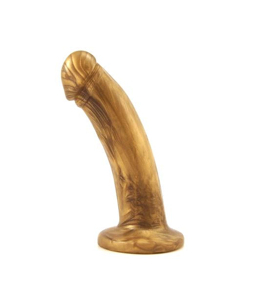The gold Leo Suction Cup Dildo.