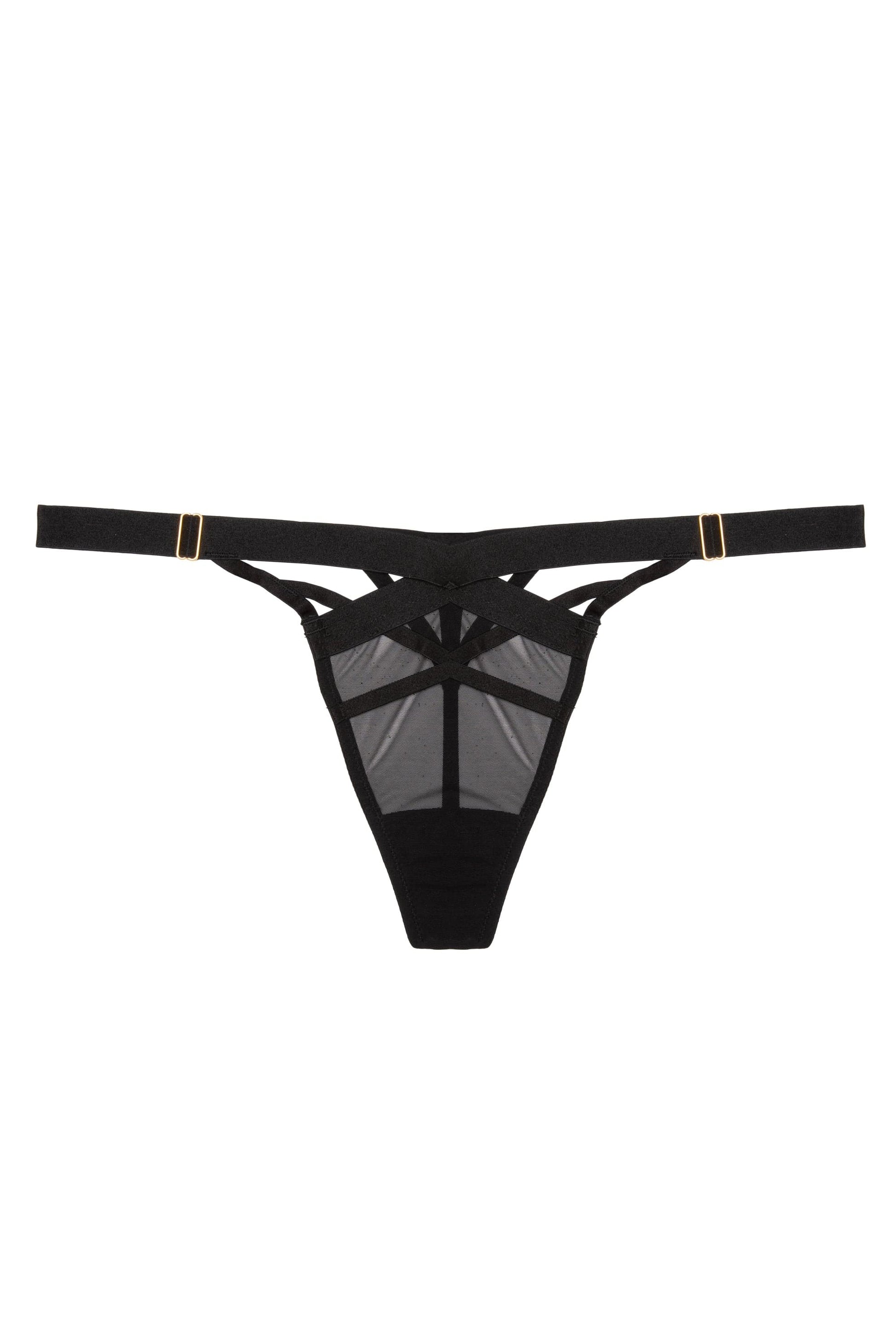 The front of the Chantal Mesh Thong.