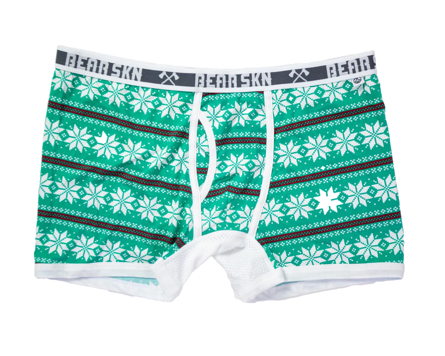 The front of the Winter Sweater Boxer Brief.