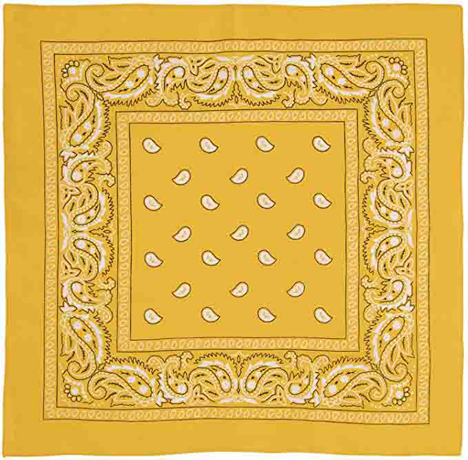 The gold handkerchief.