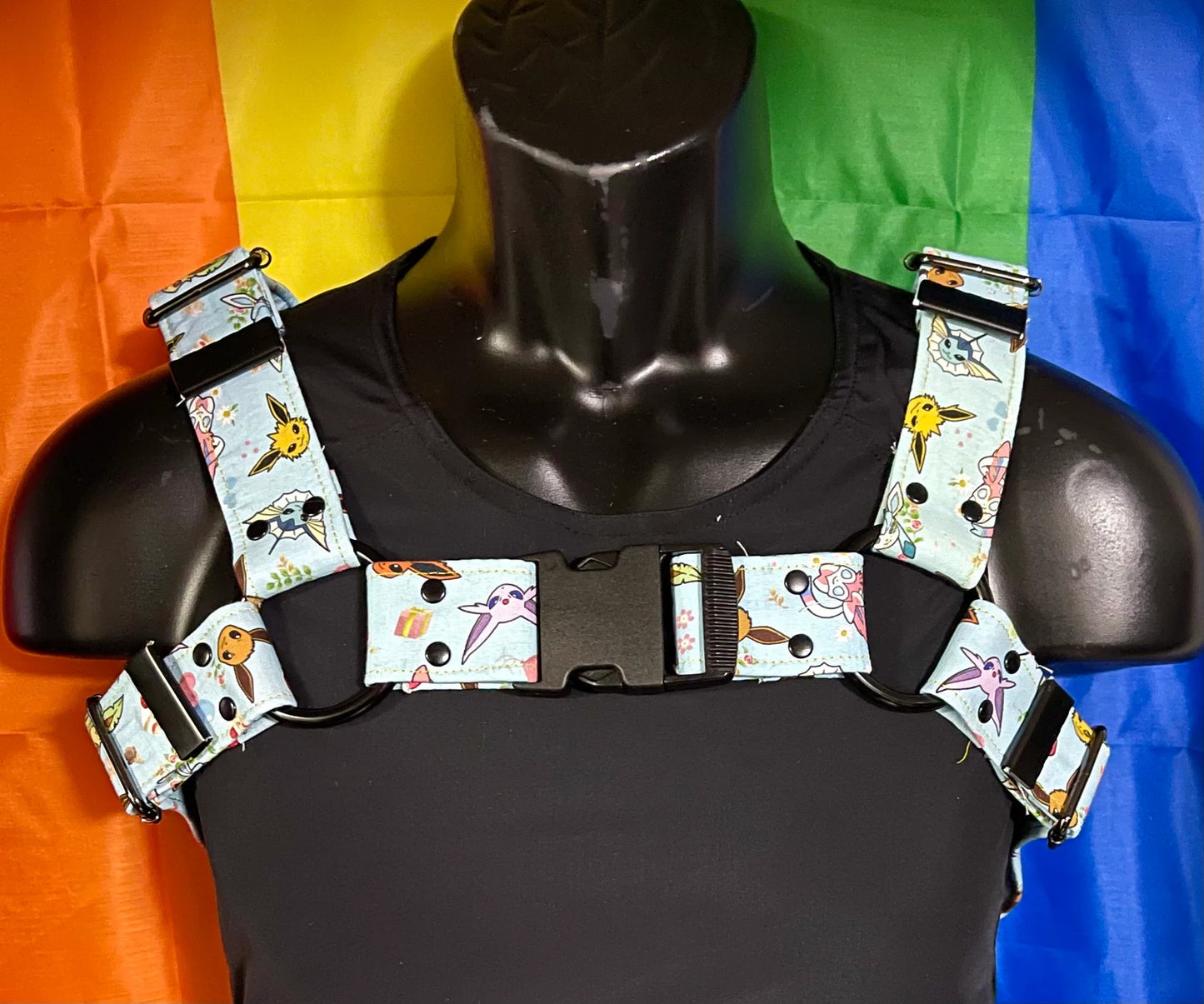 Eevee Evolutions Nylon Front Buckle Harness.