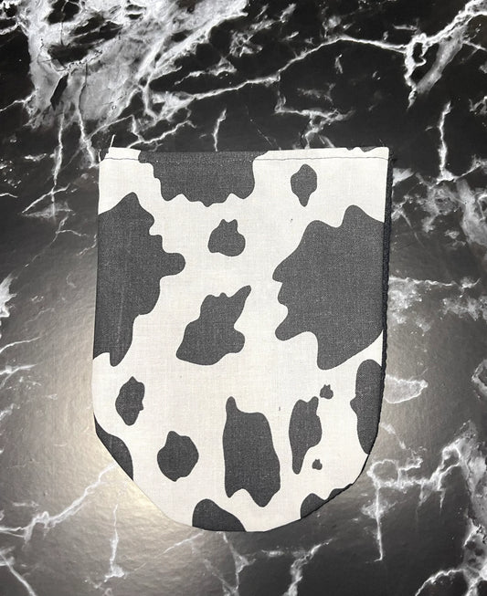 Cow Print Pin-In Packer Pouch.