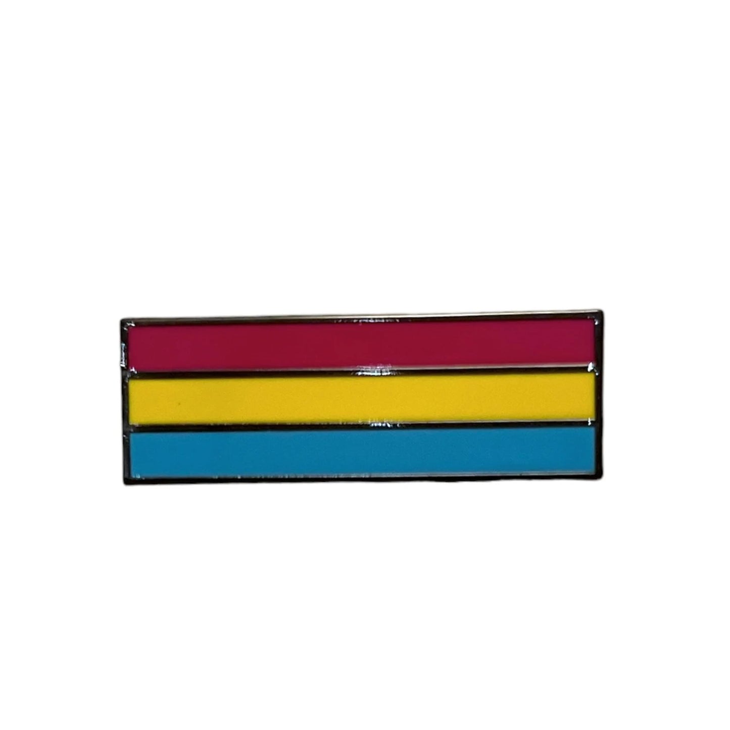 The Pansexual Enamel Pride Flag Pin.
