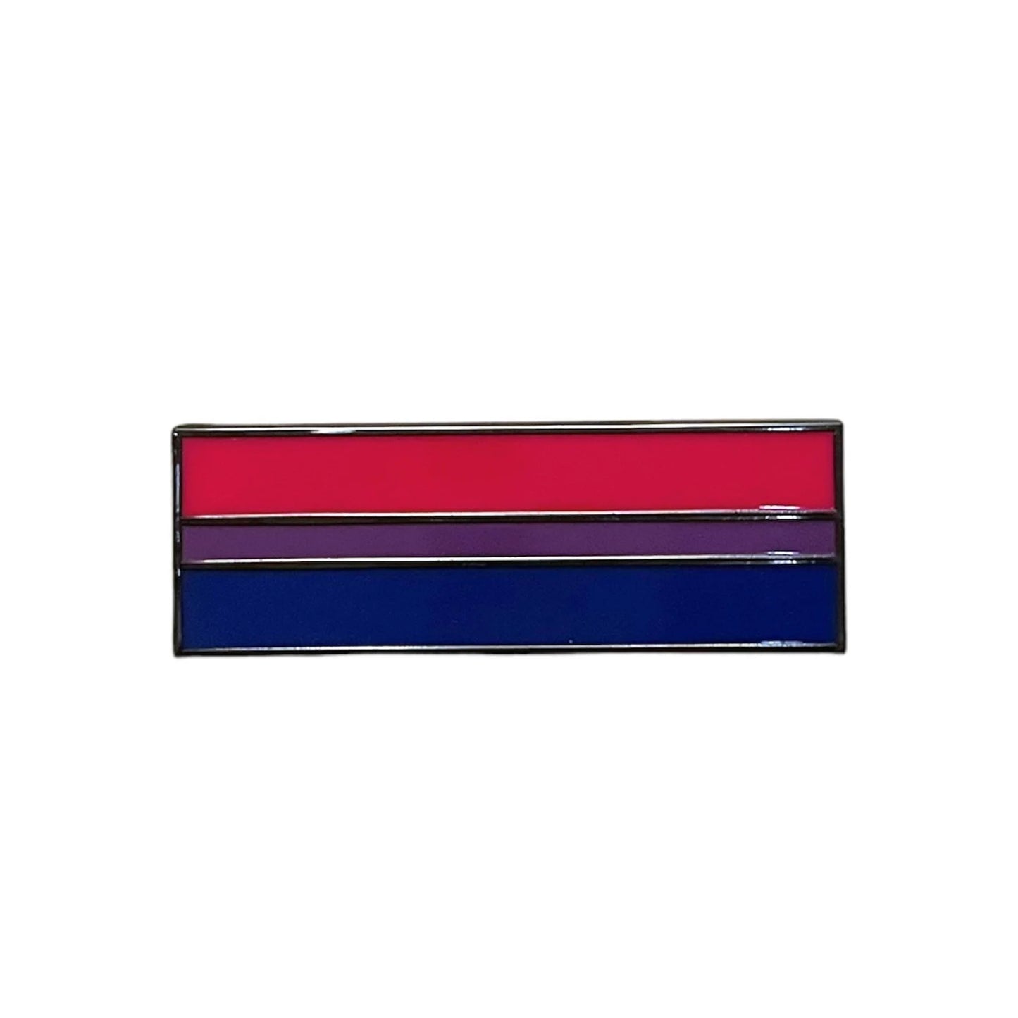 The Bisexual Enamel Pride Flag Pin.