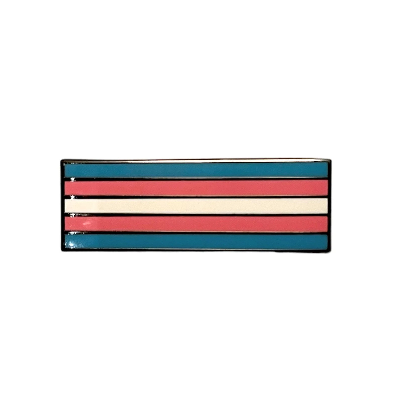 The Transgender Enamel Pride Flag Pin.