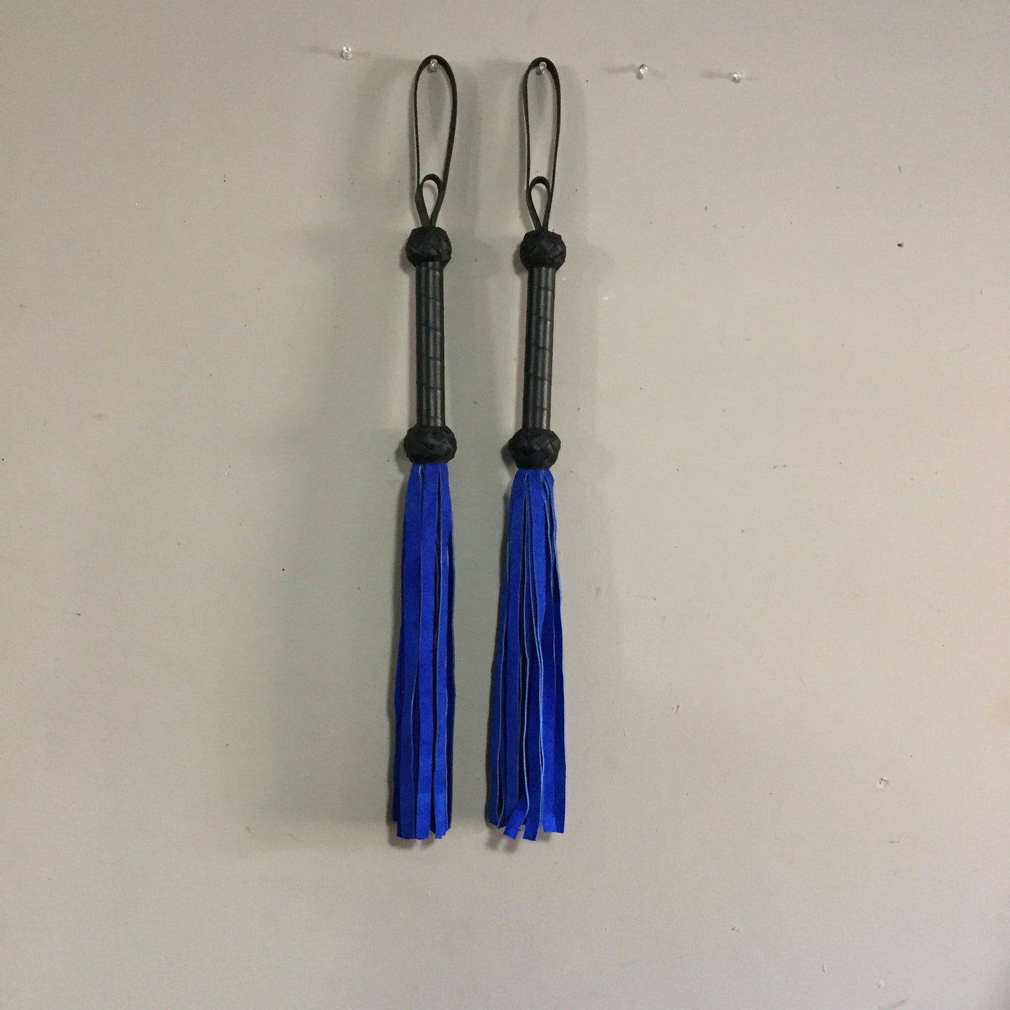 A pair of Royal Blue Basic Suede Floggers.