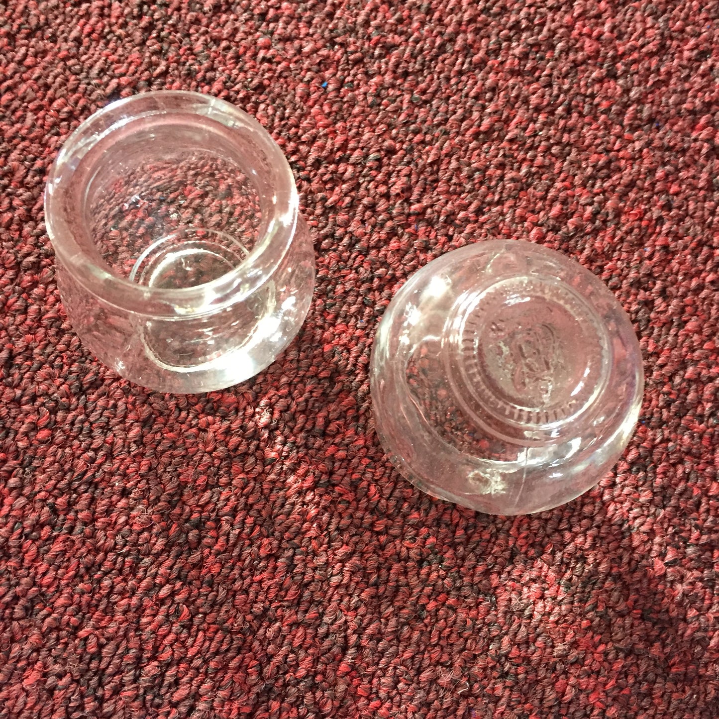 Glass Fire Cups size Small
