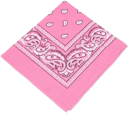 The light pink handkerchief.