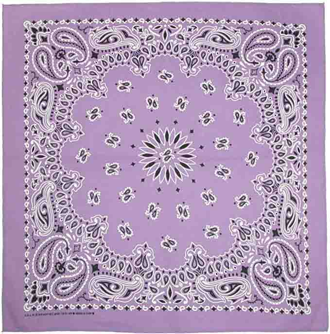 Purple handkerchief deals